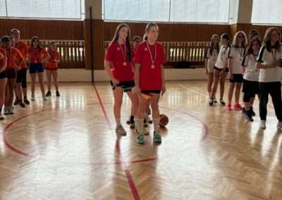 basketbal, okresní kolo dívky 10
