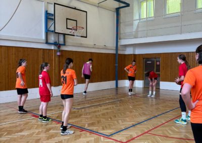 basketbal, okresní kolo dívky 13