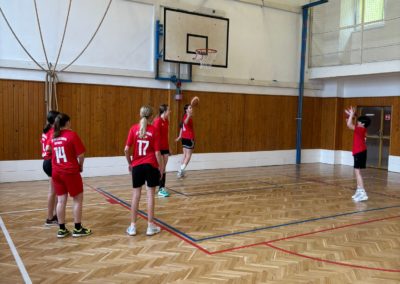 basketbal, okresní kolo dívky 16